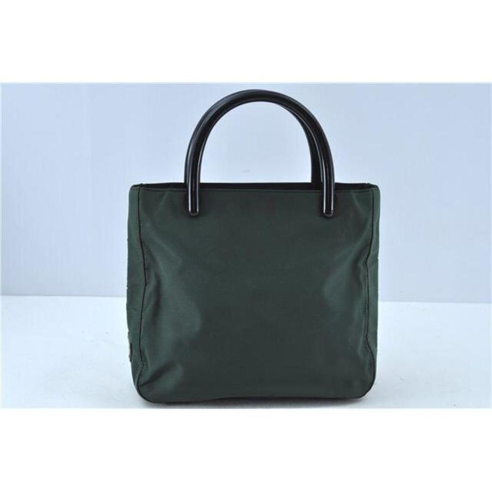 Auth Prada Nylon Tessuto Plastic Hand #74256P13B - Picture 13 of 15
